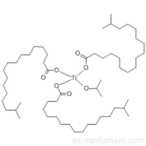 Titanio, tris (isooctadecanoato-kO) (2-propanolato) CAS 61417-49-0